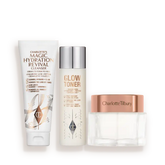 CHARLOTTE’S MAGIC CLEANSE, TONE & GLOW SET SKINCARE KIT