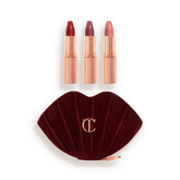 HOT LIPS BAG MAKEUP BAG & LIP KIT