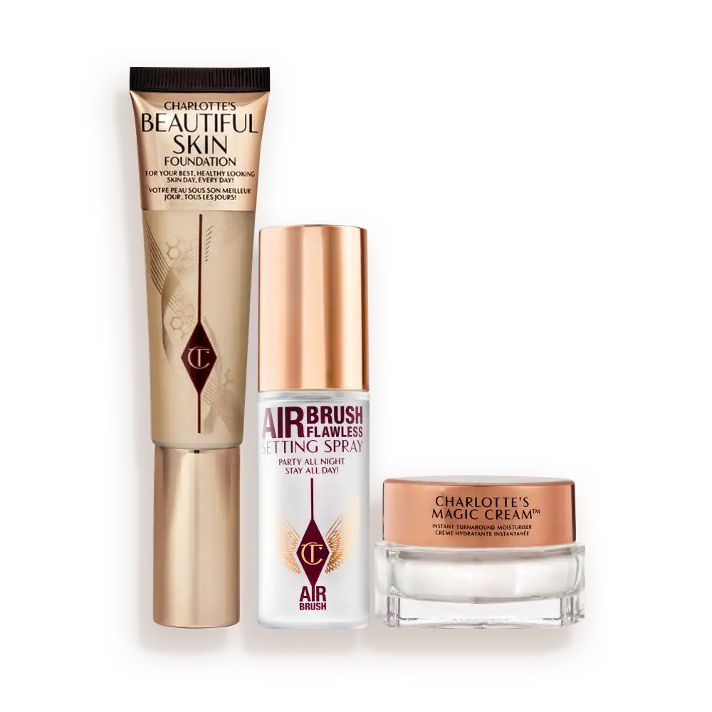 CHARLOTTE’S AWARD-WINNING COMPLEXION TRIO SKINCARE & MAKEUP KIT