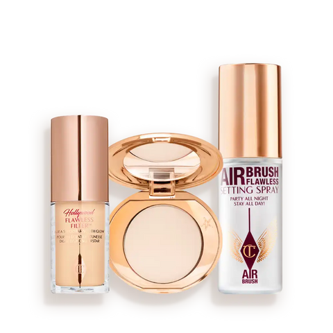 AIRBRUSH GLOW & SET TRAVEL KIT FACE KIT