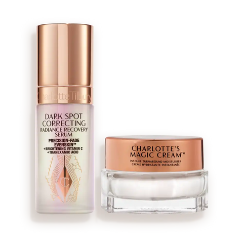 DARK SPOT SERUM & MINI CHARLOTTE’S MAGIC CREAM DUO SKINCARE KIT