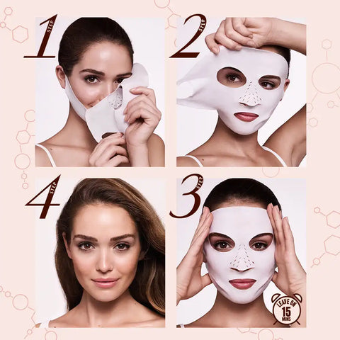 INSTANT MAGIC FACIAL MASK - DRY SHEET MASK SINGLE MASK