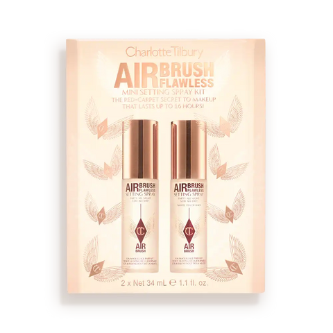 AIRBRUSH FLAWLESS MINI SETTING SPRAY KIT TRAVEL SIZE FACE KIT