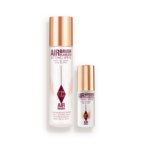 AIRBRUSH FLAWLESS SETTING SPRAY XL & MINI DUO FACE KIT