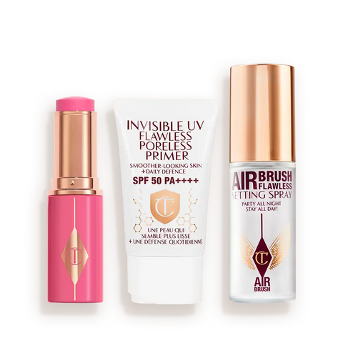 UNREAL BLUSH, PROTECT & SET TRIO BEAUTY KIT