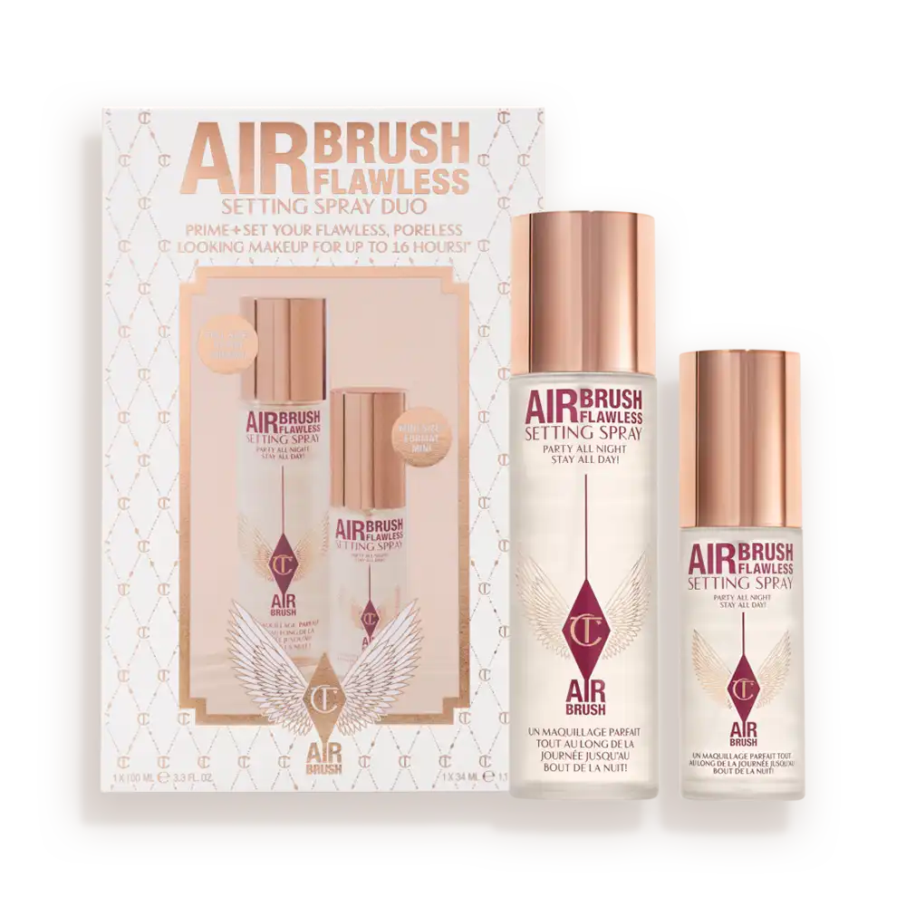 AIRBRUSH FLAWLESS SETTING SPRAY DUO Face Kit