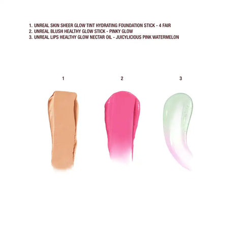 UNREAL SKIN, LIPS & CHEEKS KIT MAKEUP KIT