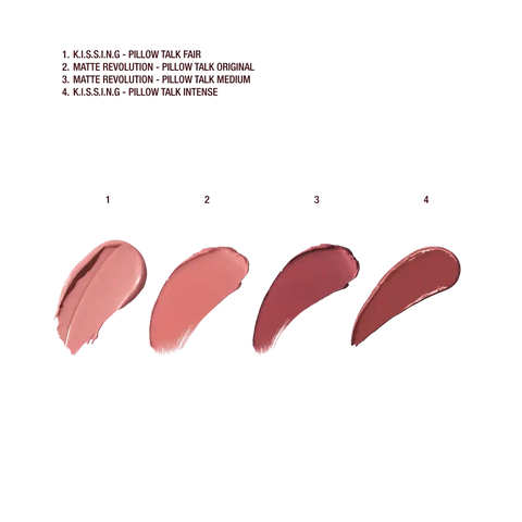 PILLOW TALK PERFECT, PLUMP & POUT LIP TRIO LIP KIT