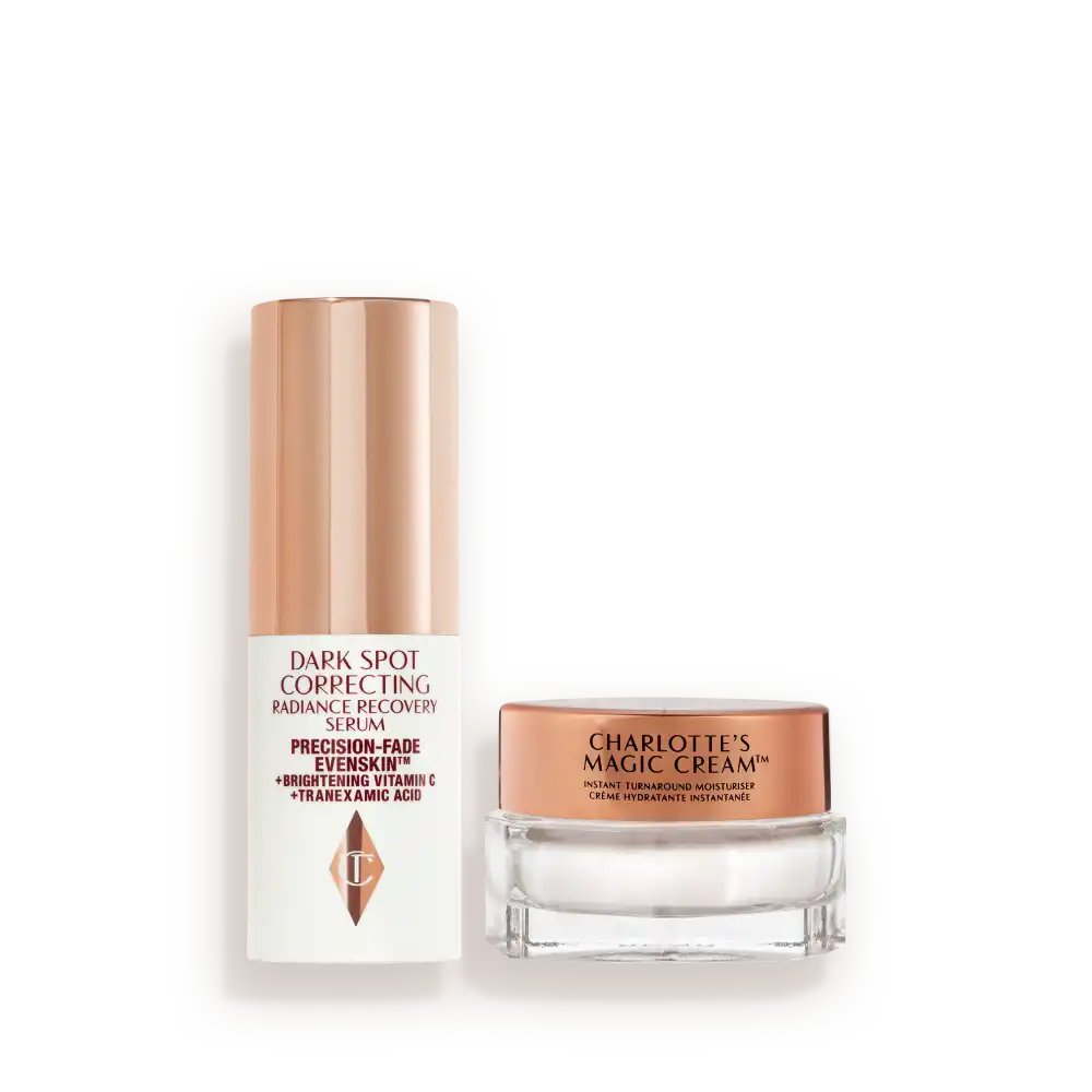 MINI DARK SPOT SERUM + CHARLOTTE’S MAGIC CREAM DUO SKINCARE KIT