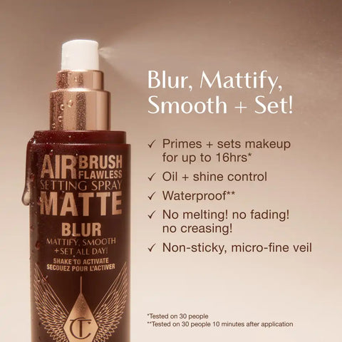 AIRBRUSH FLAWLESS MATTIFY, BLUR & SET KIT FACE KIT
