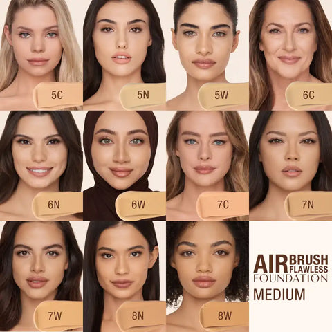 AIRBRUSH FLAWLESS PERFECT, BLUR & SET KIT FACE KIT