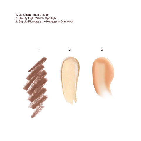 SUPER NUDES SPOTLIGHT LIP AND CHEEK KIT LIP & CHEEK CRACKER