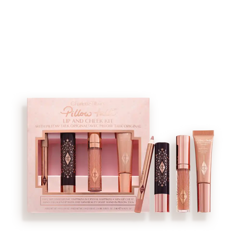 PILLOW TALK ICONIC LIP AND CHEEK KIT PILLOW TALK MEDIUM
